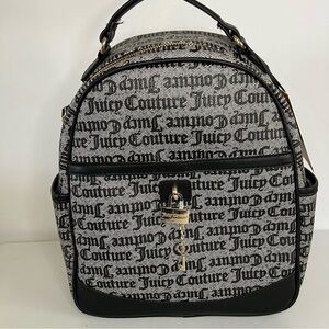 Juicy couture medium backpack black